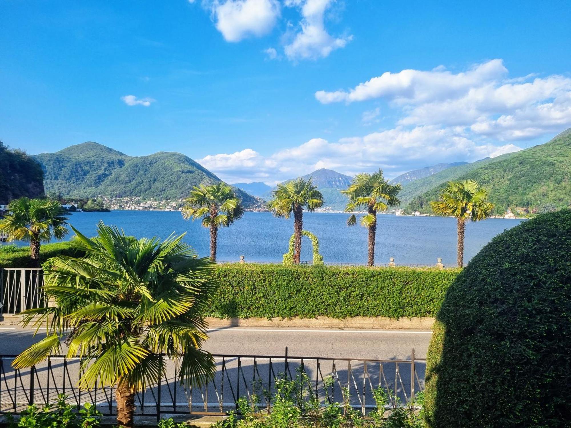 Residenza Lago Sereno Porto Ceresio Luaran gambar